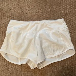 Nike dri-fit white shorts